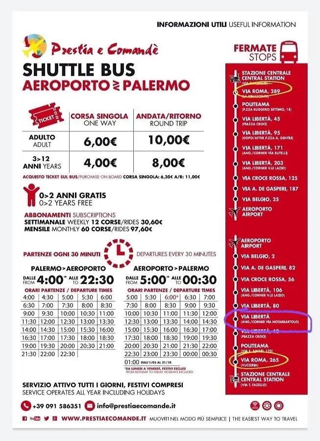 Appartamento Le stanze di Irma Palermo